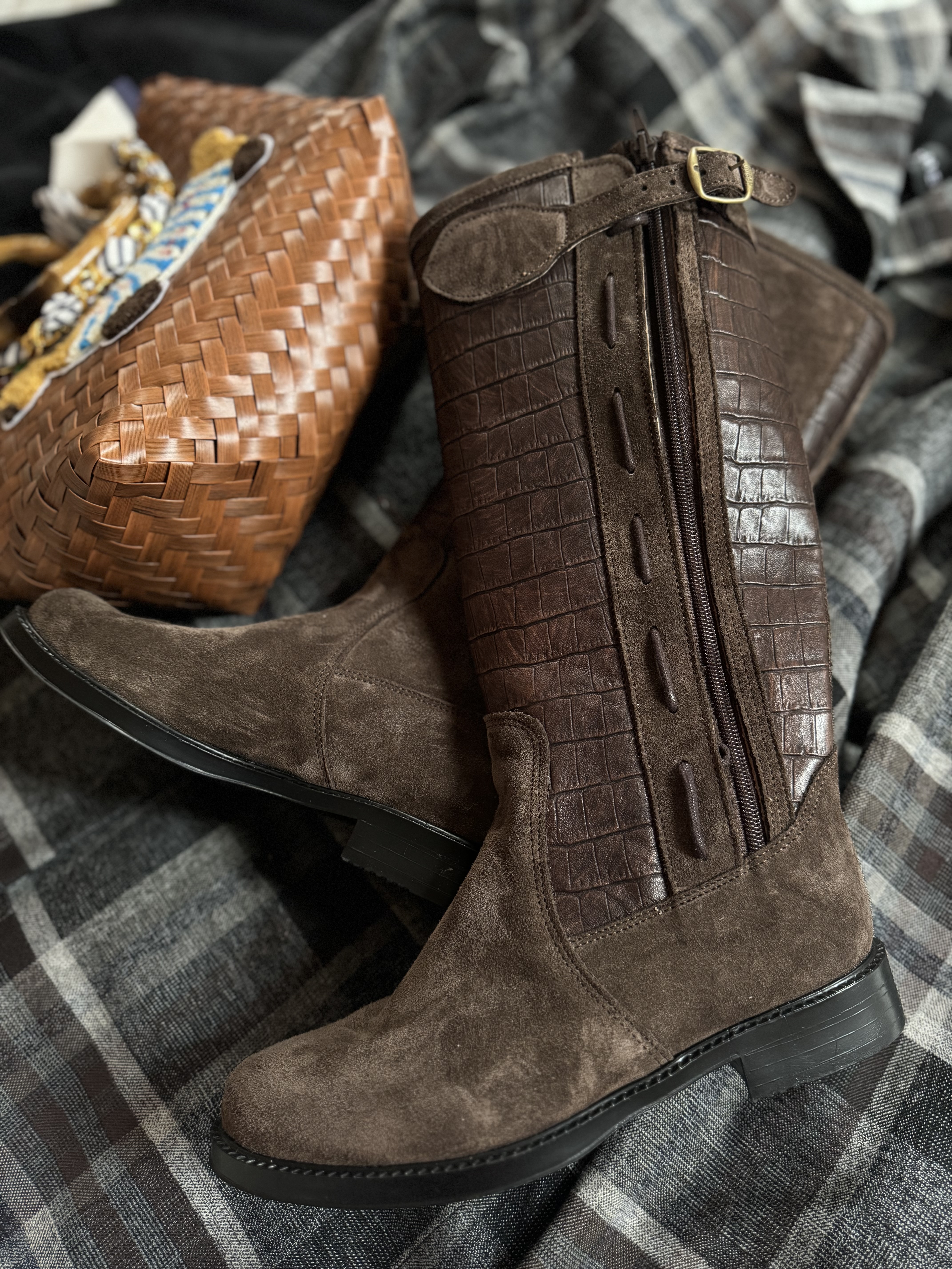 BRĄZOWE OFICERKI WINDSOR